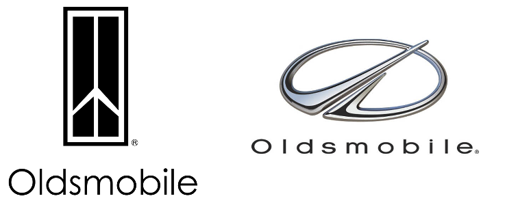 Oldsmobile Old and New Logo